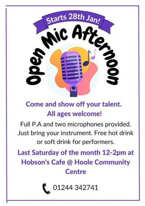 Chestertourist.com - Hoole Open Mic